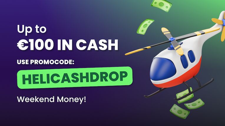 HELICASHDROP – Instant Cash Bonus on Your Deposit
